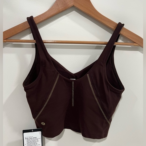 Lululemon NWT Align Tank size 4 special edition gold in French Press - Picture 4 of 6